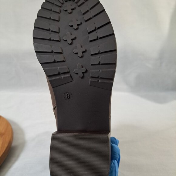 Avenue Size 8 Wide Evans Sloane Lace Up Ankle Boot Brown  Fit NWT - Picture 8 of 10